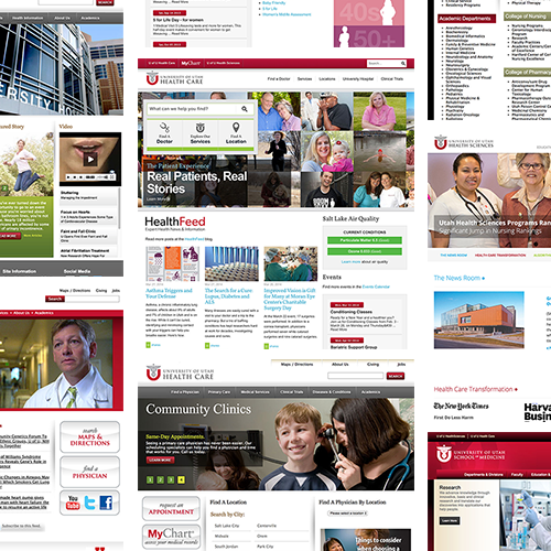 Projects at University of Utah Healthcare